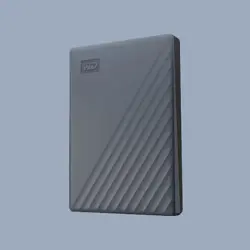 WD Passport 6TB Portable, USB 3.0 sivi