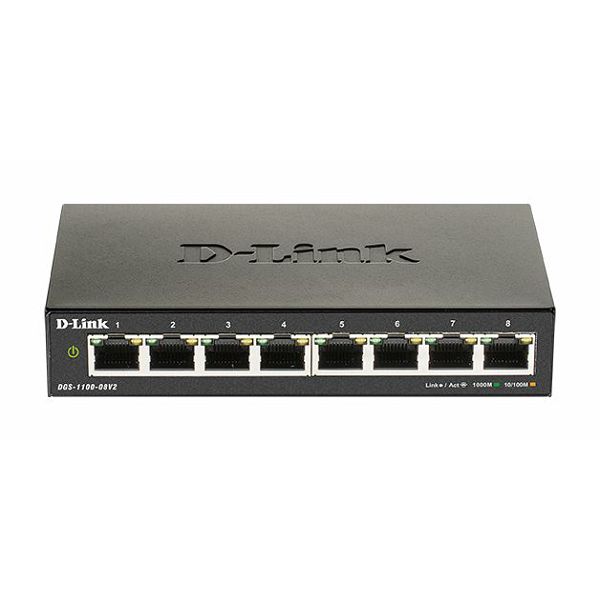 D-Link switch web upravljivi, DGS-1100-08V2/E