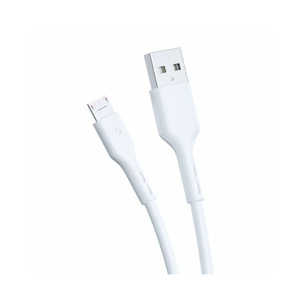 MS CABLE 3A fast charging USB-A 3.0-> microUSB, 2m, bijeli