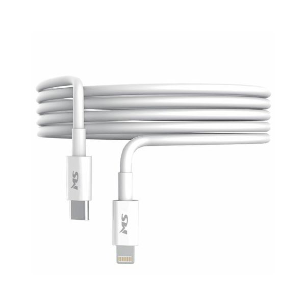 MS CABLE USB-C ->LIGHTNING, 1m, bijeli