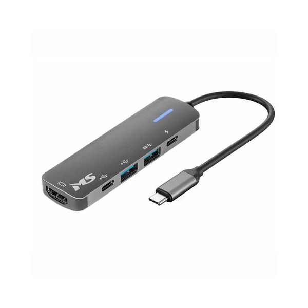 MS CABLE USB HUB C110, HDMI1.4+USB3.0+USB2.0+TYPE C 2.0+PD