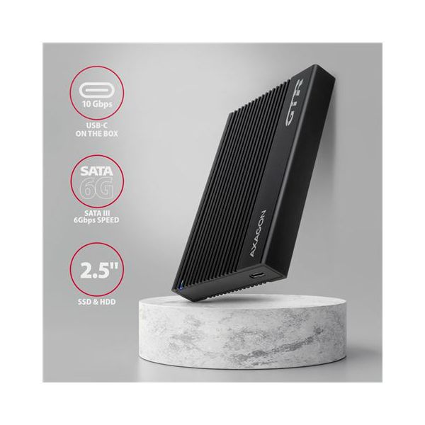 HDD Ladica 2.5" SATA 6G->USB3.2 EE25-GTR, AXA