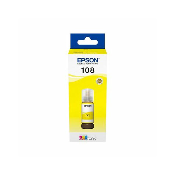 Tinta Epson EcoTank 108 Yellow