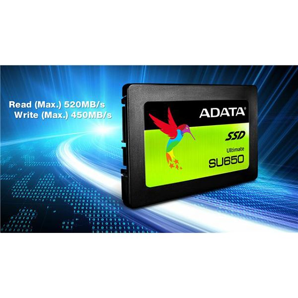 SSD Adata 240GB SU650 SATA 3D Nand