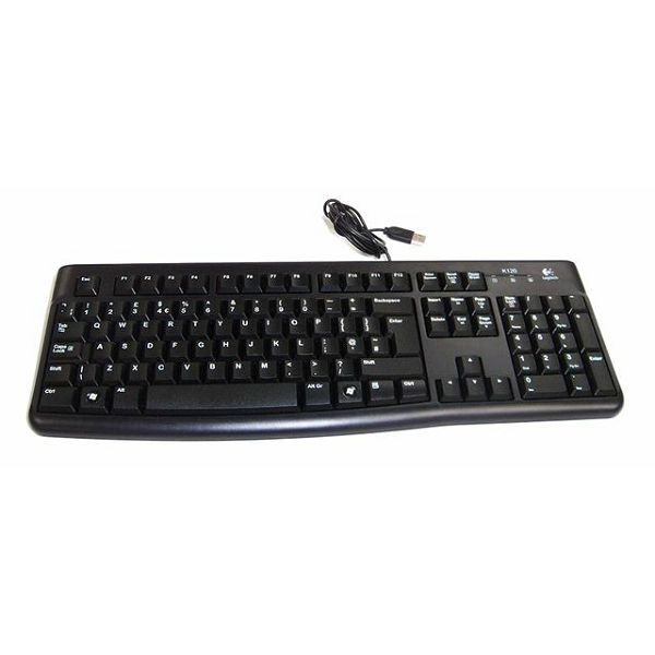 Tipkovnica žična Logitech K120 OEM