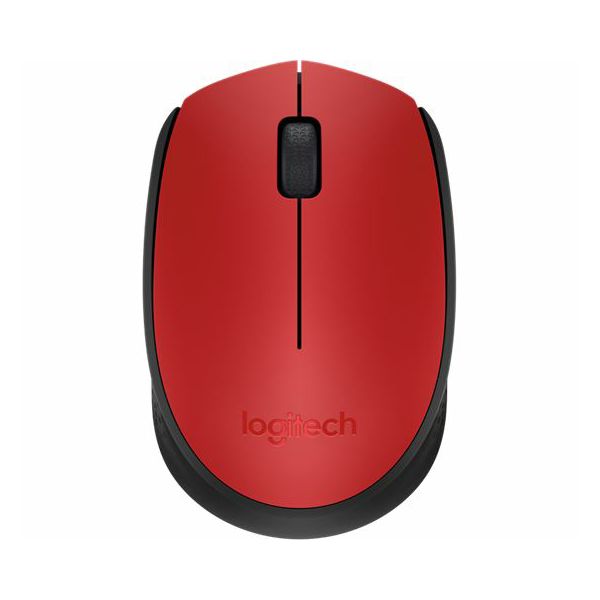 Miš bežični Logitech M171 crvenii