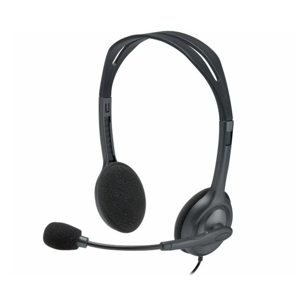 Slušalice Logitech H111 black