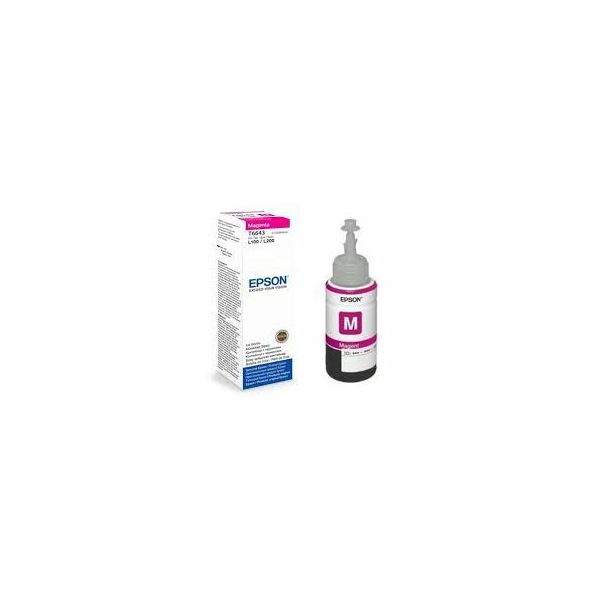 Tinta EPSON EcoTank/ITS T6643 magenta