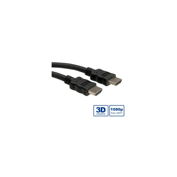 Roline HDMI kabel, HDMI M - HDMI M, 20m