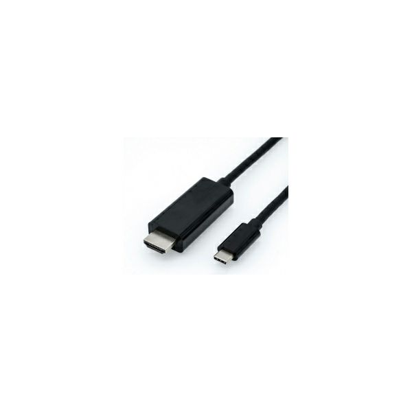 Roline mini DisplayPort kabel, mDP-DP M/M, v1.3/1.4, 1.0m