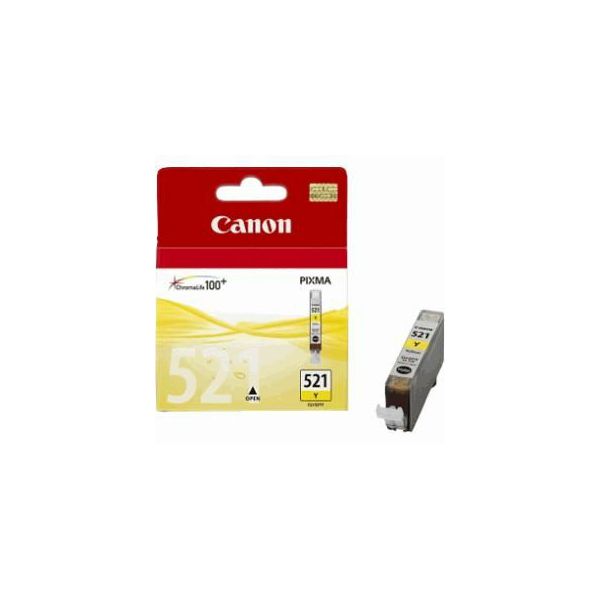 Tinta CANON CLI-521Y Yellow