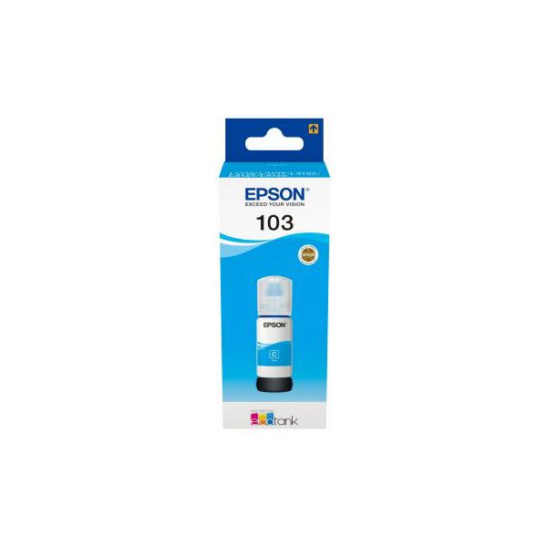 Tinta EPSON 103 cyan L3160/3151/1110