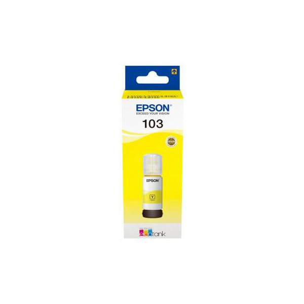 Tinta EPSON 103 yellow L3160/3151/1110