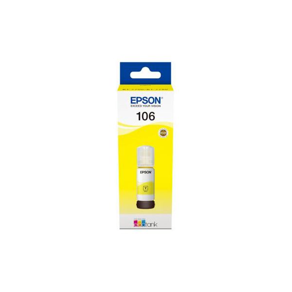 Tinta EPSON EcoTank/ITS 106 yellow