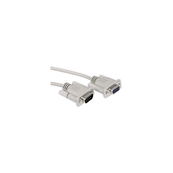 Roline serijski kabel DB9 M-F, 3.0m
