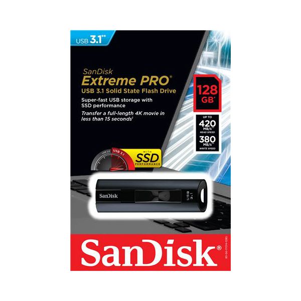 USB memorija Sandisk Extreme PRO USB 3.1 128GB