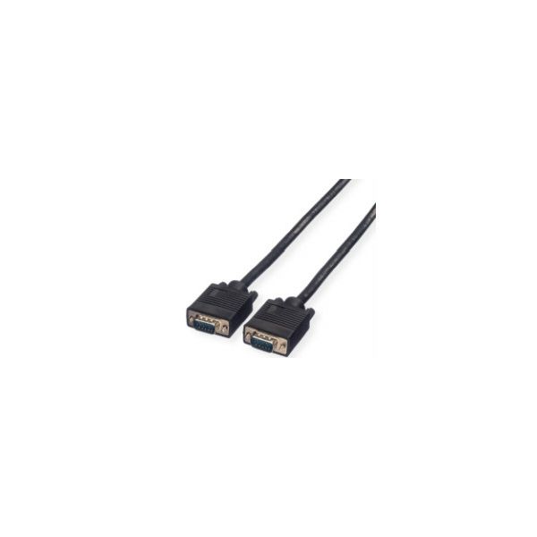 Roline HQ monitor kabel, HD15 M/M, 2.0m