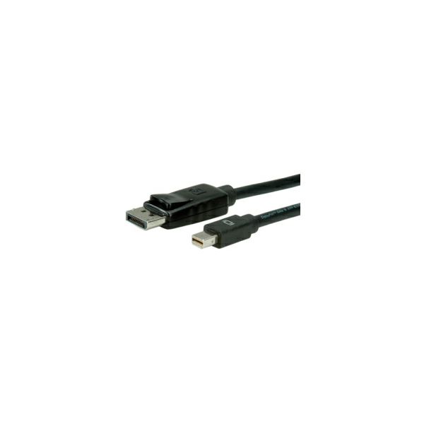 Roline DisplayPort kabel v1.1, DP - Mini DP, M/M, 3.0m, crni