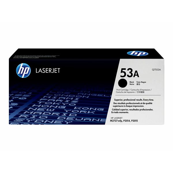 HP Toner Q7553A black 3000 pages