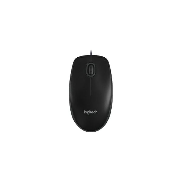 LOGI B100 optical Mouse Black USB OEM