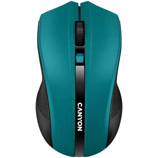 2.4Ghz wireless Optical  Mouse with 4 buttons, DPI 800/1200/1600, green