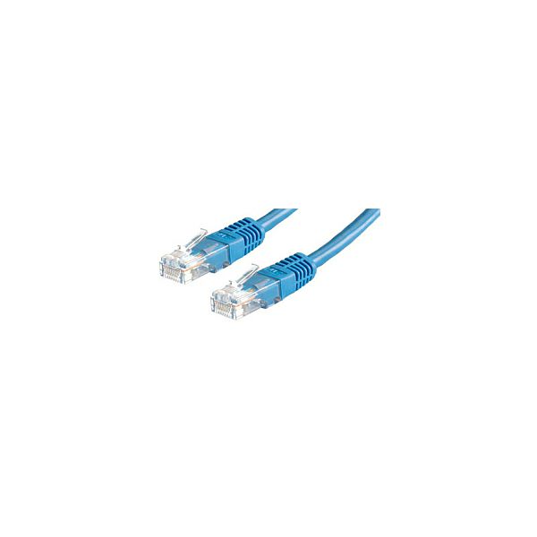 Roline UTP mrežni kabel Cat.5e, 0.5m, plavi