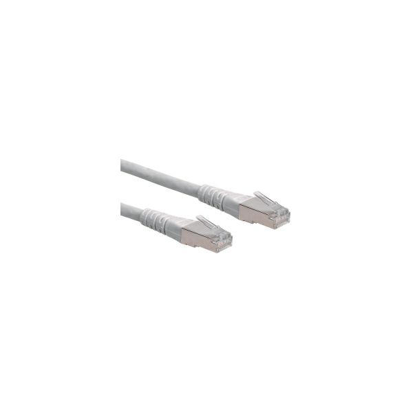 Roline S/FTP (PiMF) mrežni kabel oklopljeni Cat.6, 5.0m, sivi