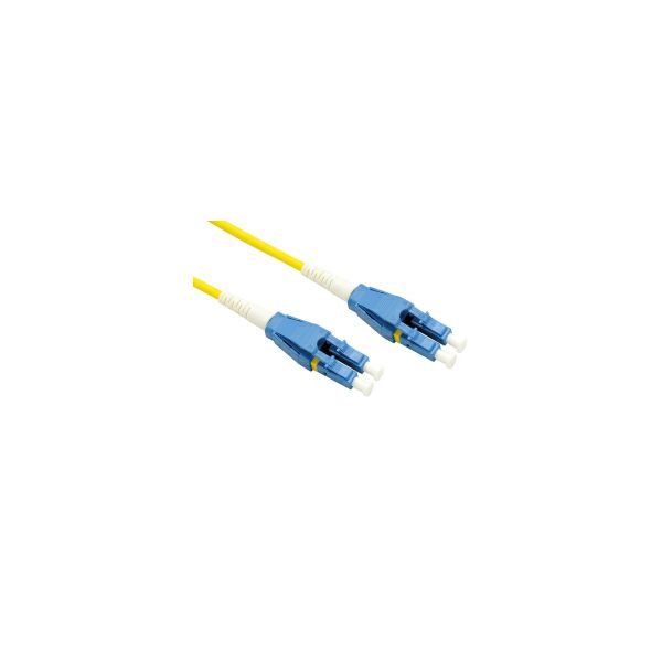 Roline optički mrežni kabel LC-LC, 9/125 singlemode, duplex, 0.5m, žuti