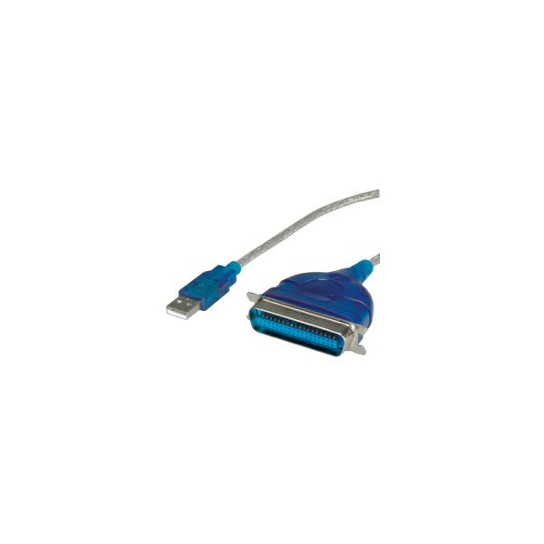 Roline VALUE USB na IEEE1284 konverter, Centronics 36M, 1.8m