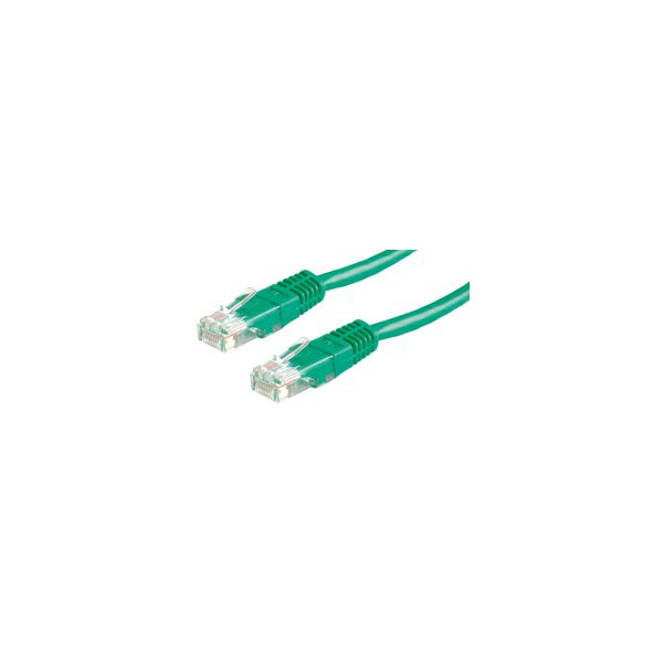 Roline VALUE UTP mrežni kabel Cat.6, 0.5m, zeleni