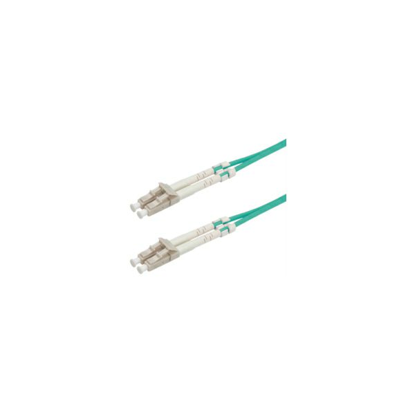 Roline VALUE optički mrežni kabel LC-LC 50/125µm MM OM3, 10m, tirkizni
