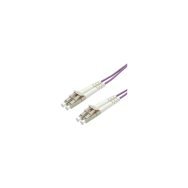 Roline VALUE optički mrežni kabel, 50/125µm, LC/LC, OM4, ljubičasti, 2.0m