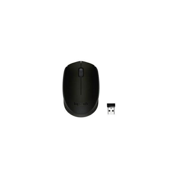 Logitech B170 bežični optički miš, USB, crni (910-004798)