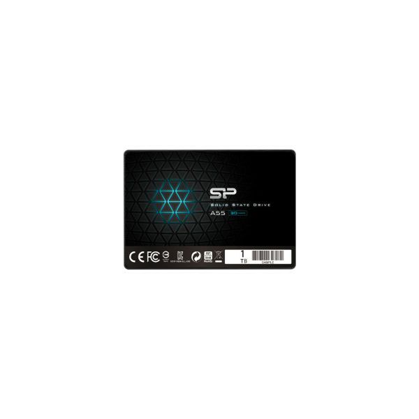 Silicon Power A55 1TB 2.5" SATA3 SSD 3D NAND, R/W: 560/530MB/s