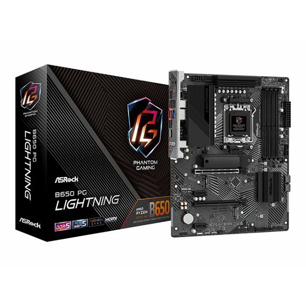 ASROCK B650 PG LIGHTNING ATX MB AM5