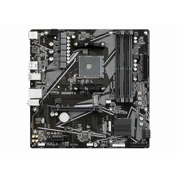 GIGABYTE B550M K AM4 64GB DDR4 2xM.2