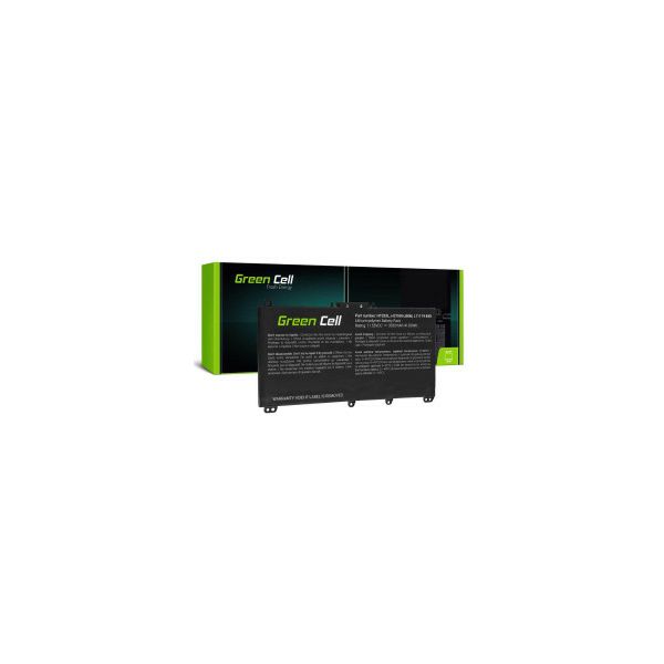 Green Cell (HP163) baterija 3550 mAh,11.55V HT03XL do HP 240 G7 245 G7 250 G7 255 G7, HP 14 15 17, HP Pavilion 14 15