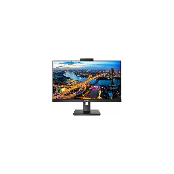 Philips 24" 242B1H/00 (23.8") 16:9 Full HD (1920×1080) IPS W-LED, 75Hz, 4ms, VGA/DVI-D/DP/HDMI, Web kamera, USB3.0×1/USB3.2×3, Pivot, zvučnici, crni