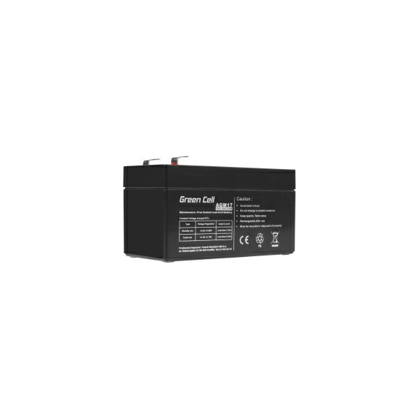 Green Cell (AGM17) baterija AGM 12V 1,2Ah