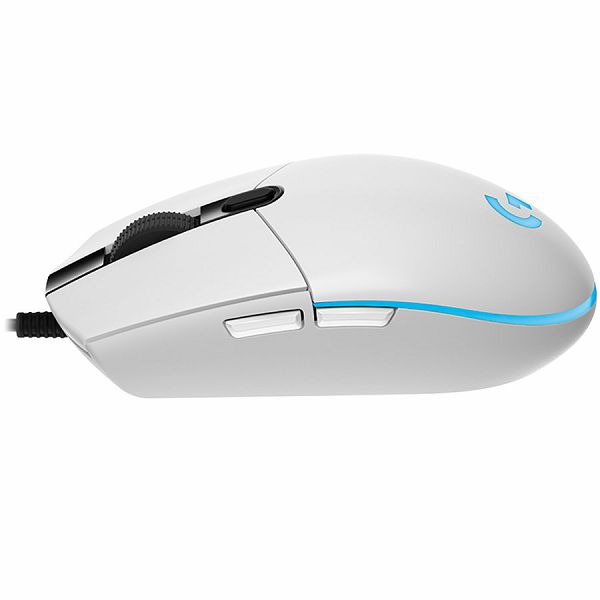 LOGITECH G102 LIGHTSYNC Gaming Mouse - WHITE - EER