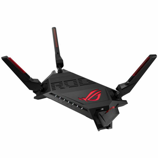 ASUS ROG Rapture GT-AX6000 Dual-Band WiFi 6 (802.11ax), Gaming Router, Dual 2.5G ports, enhanced hardware, WAN aggregation, VPN Fusion, Triple-Level Game Acceleration, free network security and AiMesh
