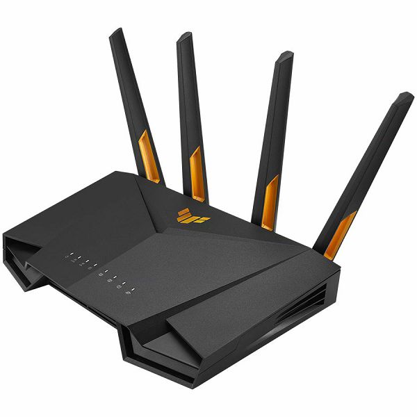 ASUS TUF Gaming AX3000 V2 Dual-Band WiFi 6 (802.11ax) Gaming Router with Mobile Game Mode, 3 steps port forwarding, 2.5Gbps port, AiMesh for mesh WiFi, AiProtection Pro network security
