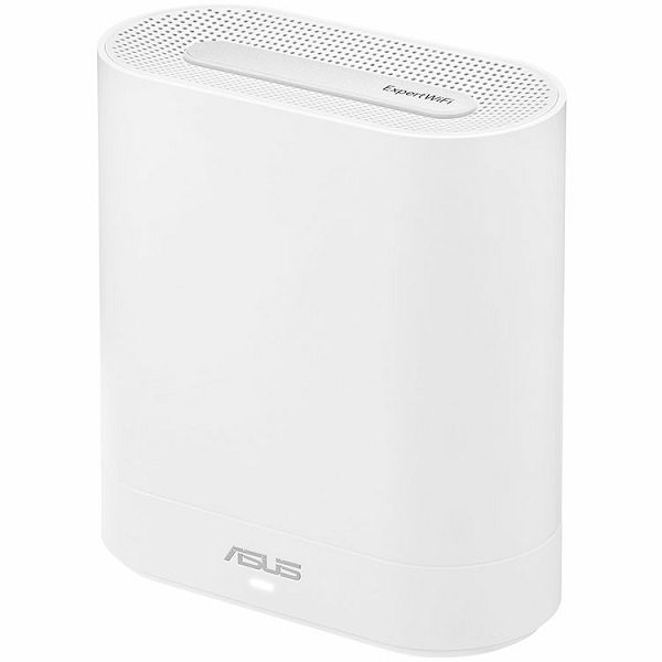 ASUS ExpertWiFi EBM68 (1-pack) AX7800 Tri-Band WiFi 6 (802.11ax) Business Mesh Router, ASUS ExpertWiFi app, Commercial-grade network security, Easy wall-mounting