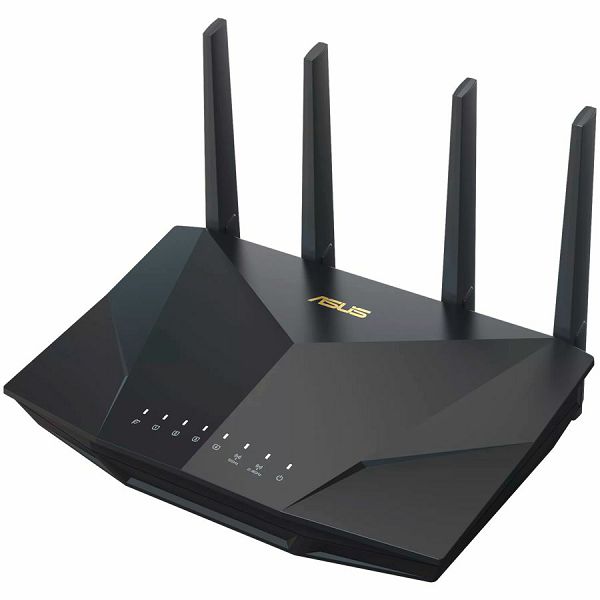 ASUS RT-AX5400 Dual-Band WiFi 6 (802.11ax) Extendable Router, Included built-in VPN, AiProtection Pro Network Security, Parental Control, Instant Guard, AiMesh Compatible