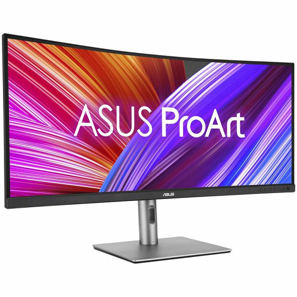 ASUS ProArt Display PA34VCNV Curved Professional Monitor - 34.1, IPS, UW QHD (3440 x 1440), 21:9, 3800R Curvature, 100% sRGB/Rec.709, Color Accuracy dE < 2, Calman Verified, USB-C Docking PD 96W, RJ