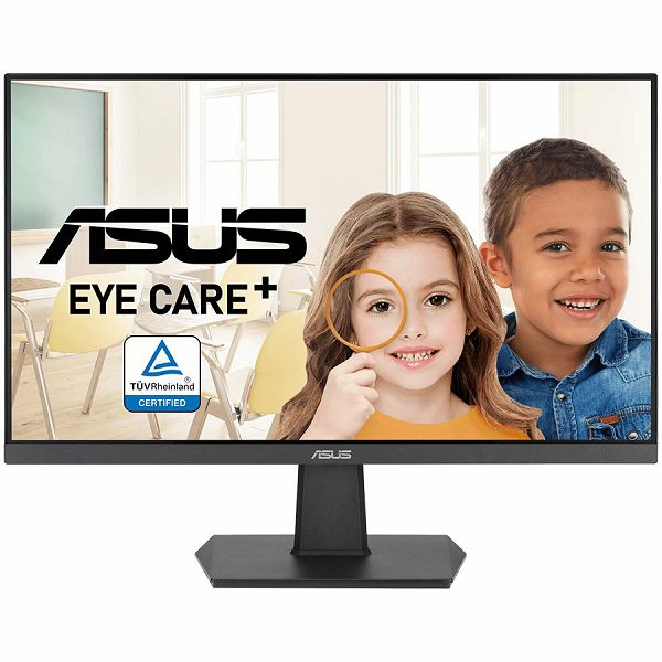 ASUS VA27EHF Eye Care Gaming Monitor - 27, IPS, Full HD, Frameless, 100Hz, Adaptive-Sync, 1ms MPRT, HDMI, Low Blue Light, Flicker Free, Wall Mountable