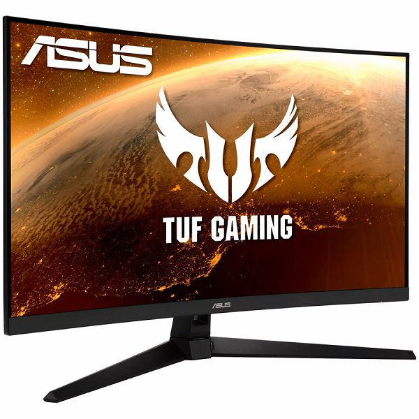 ASUS TUF Gaming VG32VQ1BR Curved Gaming Monitor - 32 (31.5 viewable), QHD (2560 x 1440), 165Hz (Above 144Hz), Extreme Low Motion Blur, Adaptive-sync, FreeSync Premium, 1ms (MPRT), HDR10