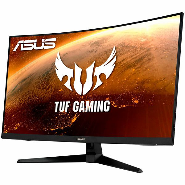 ASUS TUF Gaming VG328H1B Curved Gaming Monitor - 32 (31.5 viewable) Full HD (1920x1080), 165Hz (Above 144Hz), Extreme Low Motion Blur, Adaptive-sync, FreeSync Premium, 1ms (MPRT)