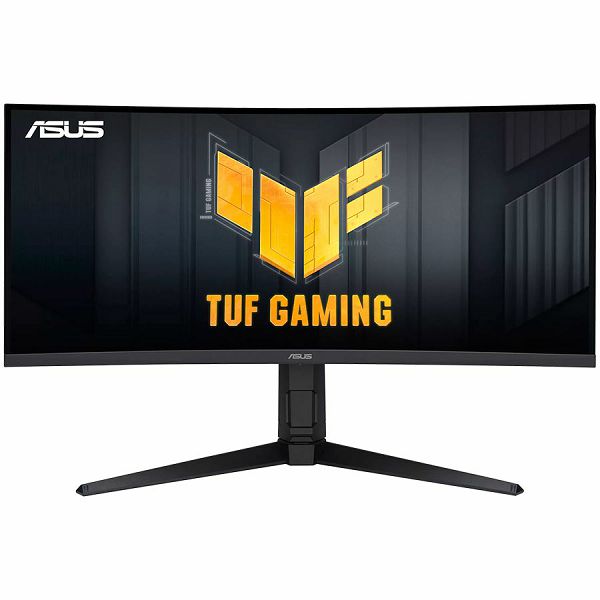 ASUS TUF Gaming VG34VQEL1A Curved Gaming Monitor - 34, UWQHD (3440 x 1440), 100Hz, Curved design, Extreme Low Motion Blur, Freesync, 1ms (MPRT), 125% sRGB, HDR