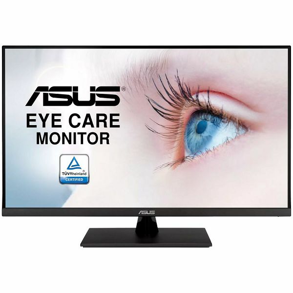 ASUS VP32AQ Eye Care Monitor - 32 (31.5 viewable), QHD (2560 x 1440), IPS, 100% sRGB, HDR-10, 75Hz, Adaptive-Sync/FreeSync, DisplayPort, HDMI, Flicker Free, Blue Light Filter, Wall Mountable